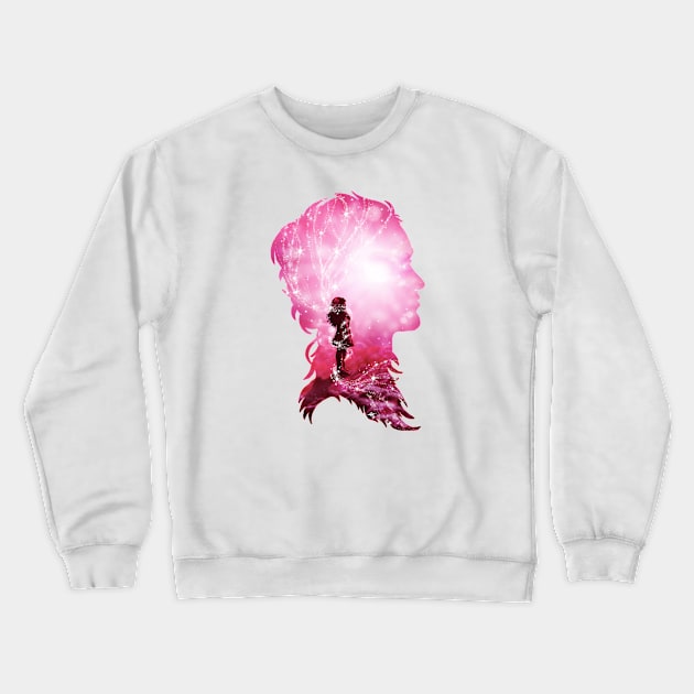 Cosmic Love Crewneck Sweatshirt by DVerissimo
